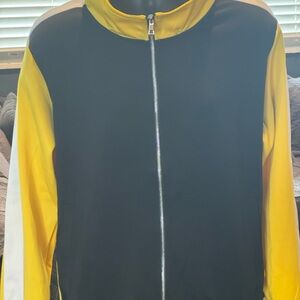 Black and Yellow Performance Jacket